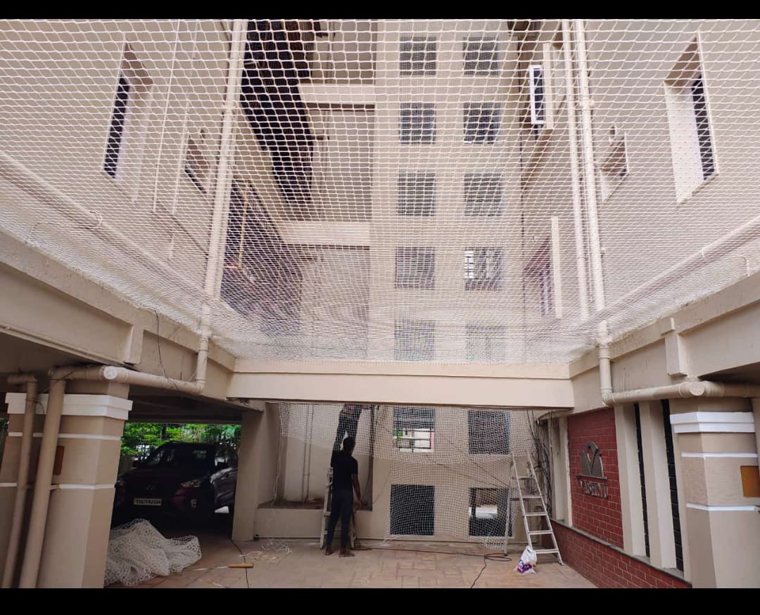 Car Parking Nets installation in Tamil Nadu
